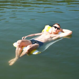PVC Inflatable Hammock Adult Swimming Floating Row